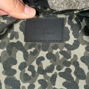 pink victoria's secret pouch $40